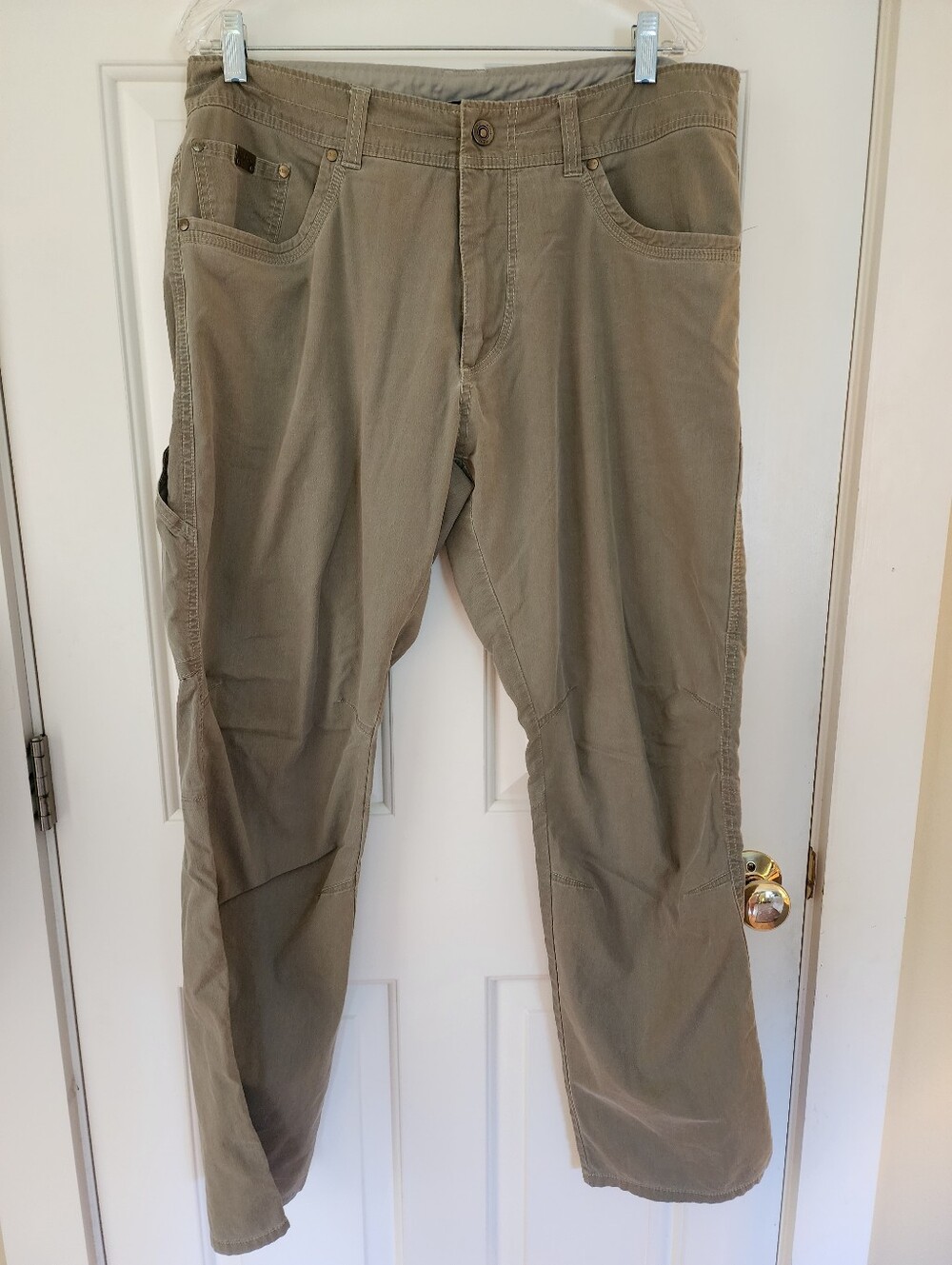 Kuhl Legendary Pants Size 36×32 Tan Gorpcore Outdoors Hiking Camping Workwear